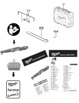 Milwaukee 4000474238 M12ONEFTR38-0C Digital Torque Wrench Spare Parts